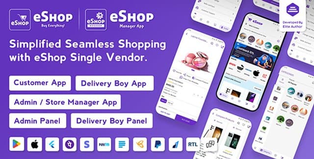 eShop - Single Vendor