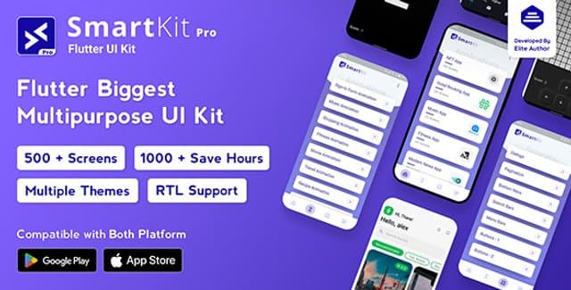 SmartKit Pro — Flutter UI Kit